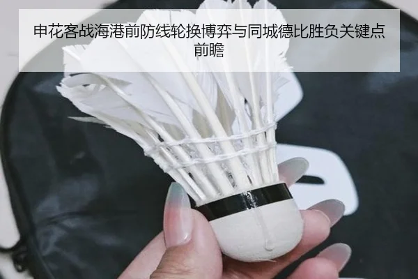 申花客战海港前防线轮换博弈与同城德比胜负关键点前瞻